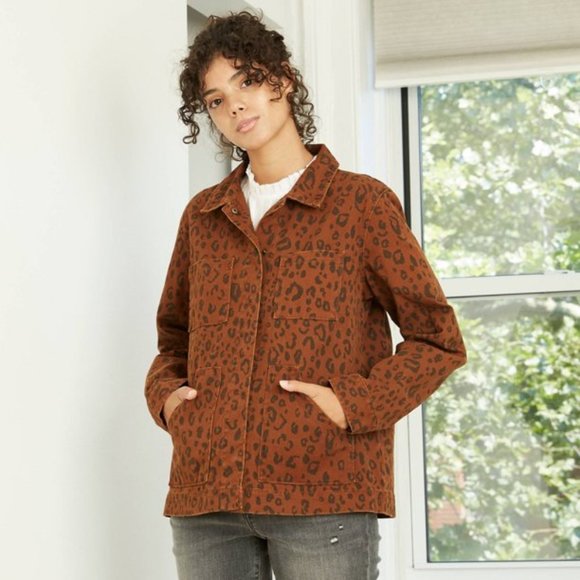 Universal Thread Jackets & Blazers - Universal Thread Leopard Print Chore Shacket